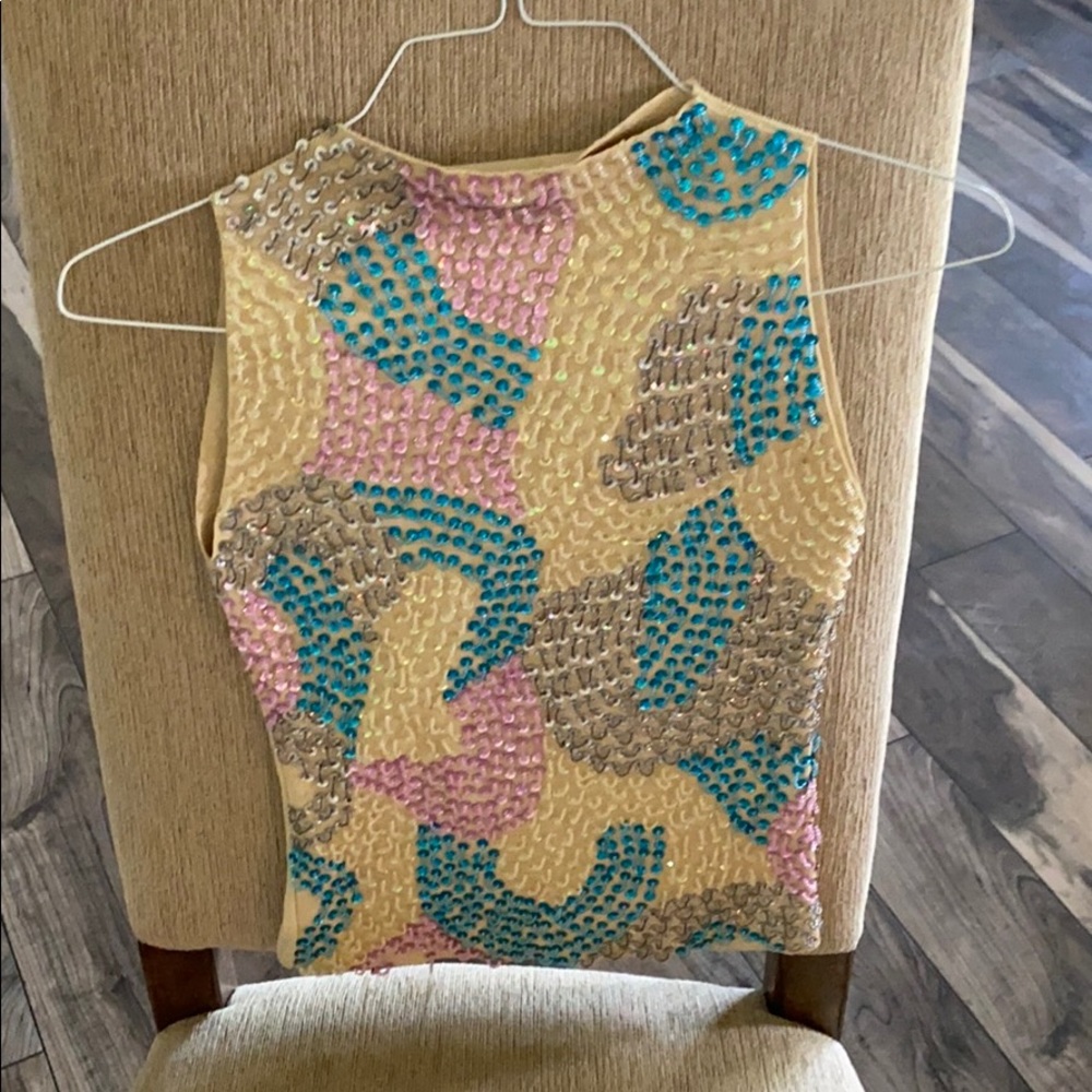 Dressy colorful tank top